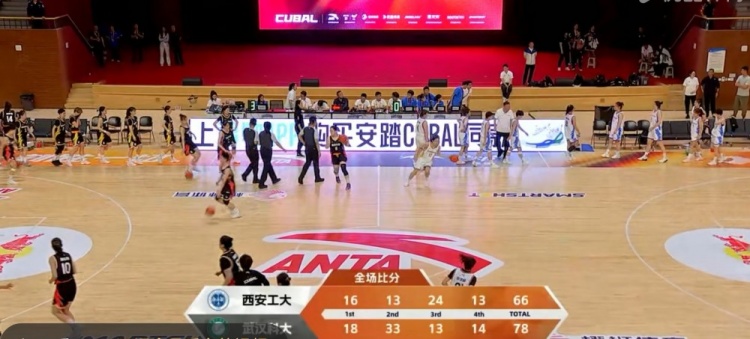 🏀CUBAL-刘楚渝23分 胡烨娜空砍18分 武汉科大力克西安工大