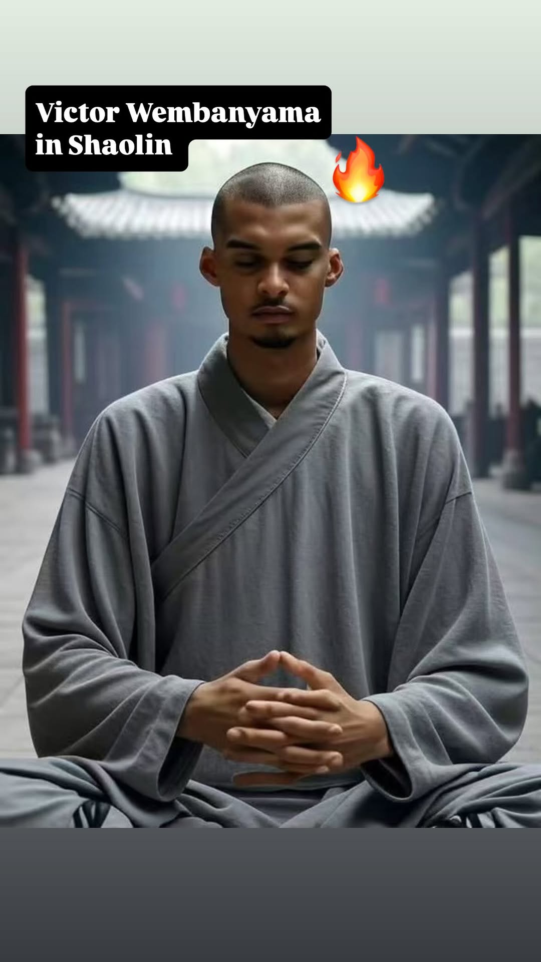 👨‍🦲文班在少林寺闭关修行？吧友们来给他起个法号👀