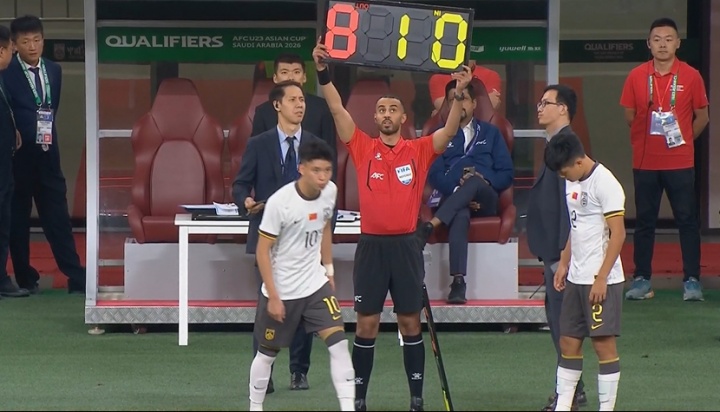 半场仅1-0领先！王钰栋&杨希下半场替补登场，换下陈哲宣&鲍世蒙