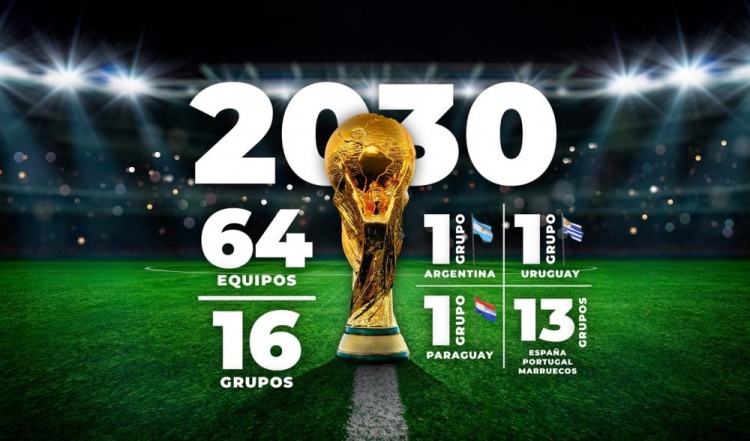 奥莱报：若2030年世界杯扩军64队，阿根廷将有望承办一整个小组赛