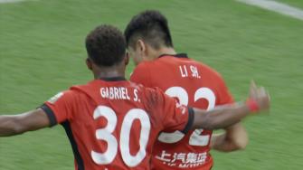 反败为胜！海港3-2逆转三镇 莱昂纳多双响+读秒绝杀 蒯纪闻送助攻