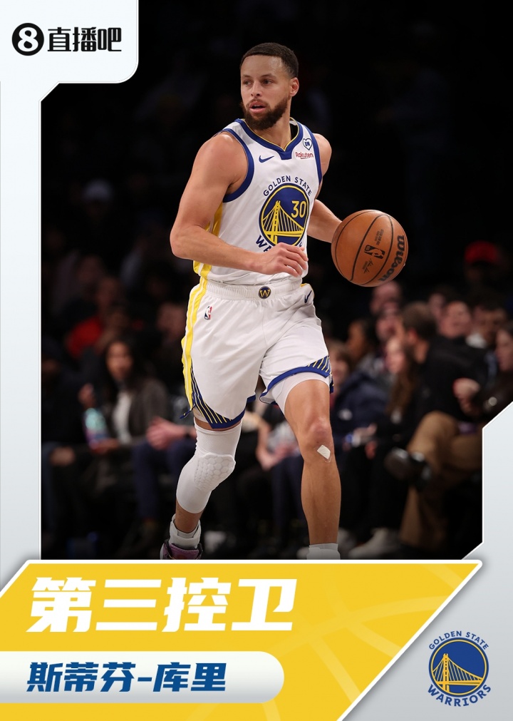 『吧友评选』🌟NBA新赛季第三控卫：斯蒂芬-库里！