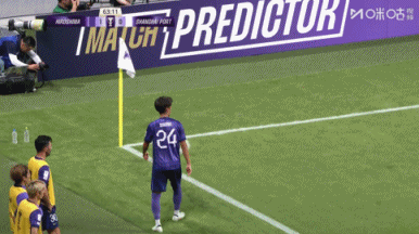 差点0-2！加藤陆次树近在咫尺的射门中横梁，海港逃过一劫
